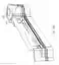 Fig. 45 - Inkjet printhead with a wafer assembly having an array of nozzle arrangements