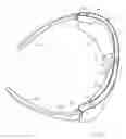 Fig. 02 - Removeable sun visor magnetically connected to a pair of glasses