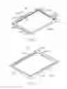 Fig. 03 - Liquid crystal display having liquid crystal panel secured using micro-adhesive units