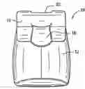 Fig. 01 - Shoe bag having a structure that receives a handle from a separate item