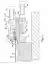Fig. 12 - Apparatus and method for molding onto a stretched blank