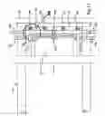 Fig. 14 - Apparatus and method for molding onto a stretched blank
