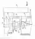 Fig. 16 - Apparatus and method for molding onto a stretched blank