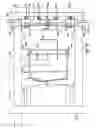Fig. 17 - Apparatus and method for molding onto a stretched blank