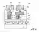 Fig. 13 - 3D integrated circuits using thick metal for backside connections and offset bumps