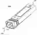 Fig. 01 - Pluggable module and cage