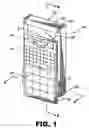 Fig. 02 - Handheld computing and communication device with a multi-position keyboard-lid