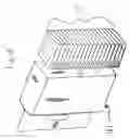 Fig. 12 - Disposable absorbent article having barrier cuff strips