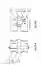 Fig. 28 - Transosseous spine core approach method implant and instrumentation