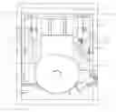 Fig. 01 - Apparatus for aligning and clipping different size compact discs for disc device