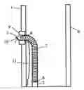Fig. 01 - Retractable hose for central vacuum cleaning system
