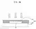 Fig. 11 - Thermoplastic automatic transmission hydraulic control module