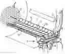 Fig. 01 - Drying basket and fastening device for fastening a drying basket on a clothes dryer