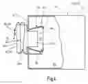 Fig. 05 - Switch cupboard with a cooling device which is subject to a rotation and cooling device for this