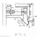 Fig. 06 - Ice-dispensing assembly mounted within a refrigerator compartment