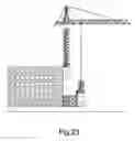 Fig. 23 - LIFTING SYSTEMS FOR HIGH-RISE BUILDINGS