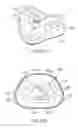 Fig. 35 - Ergonomic and adjustable respiratory mask assembly with headgear assembly