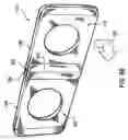 Fig. 12 - Collapsible structures having overlapping support loops