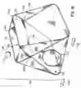 Fig. 32 - Collapsible structures having overlapping support loops
