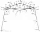 Fig. 01 - Erectable canopy with reinforced roof structure