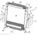 Fig. 01 - Cooling module with heat exchangers in back-to-front relationship