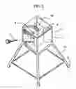 Fig. 03 - Portable adjustable hoof support stand