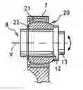 Fig. 01 - Electromechanical aircraft brake with tiltable actuators