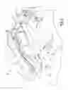 Fig. 03 - Support bracket for an internally abutted brake pad and a hanging brake pad