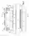 Fig. 05 - Support bracket for an internally abutted brake pad and a hanging brake pad