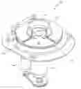 Fig. 01 - Coin processing device having a moveable coin receptacle station