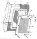 Fig. 02 - Skimmer guard for a swimming pool