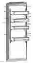 Fig. 01 - Bin divider for use in a door bin