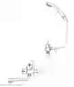 Fig. 01 - Flow channel switching valve and shower system