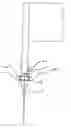 Fig. 01 - In-ground anchor structure for interchangeable posts and signs