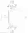 Fig. 13 - DIFFERENTIAL INPUT/OUTPUT DEVICE INCLUDING ELECTRO STATIC DISCHARGE (ESD) PROTECTION CIRCUIT