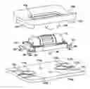 Fig. 01 - Rotating-pressing operation type electronic part and electronic device using this rotating-pressing operation type electronic part