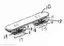 Fig. 01 - Skateboard ski with spring suspension
