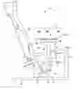 Fig. 01 - Backrest and armrest synchronous adjustment device for a massage chair
