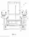 Fig. 02 - Backrest and armrest synchronous adjustment device for a massage chair