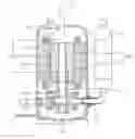 Fig. 01 - Synchronous reluctance motor and compressor having the same