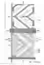 Fig. 15 - Multi-domain vertically aligned liquid crystal display having a plurality of jagged and non-jagged slits