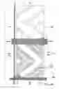 Fig. 16 - Multi-domain vertically aligned liquid crystal display having a plurality of jagged and non-jagged slits