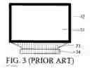 Fig. 04 - Liquid crystal display device with protection to metal wires outside active area