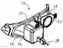Fig. 01 - Portable video oculography system with integral light stimulus system