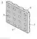 Fig. 01 - Lens sheet, transmission type screen, and rear projection type display