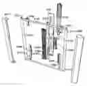 Fig. 01 - Portable projection screen assembly