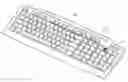 Fig. 01 - Keyboard equipped with a backlight structure