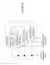 Fig. 10 - Data transfer using frequency notching of radio-frequency signals