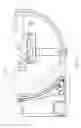 Fig. 02 - Angio capable portable x-ray fluoroscopy unit with sliding C-arm and variable pivot