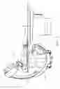 Fig. 04 - Angio capable portable x-ray fluoroscopy unit with sliding C-arm and variable pivot